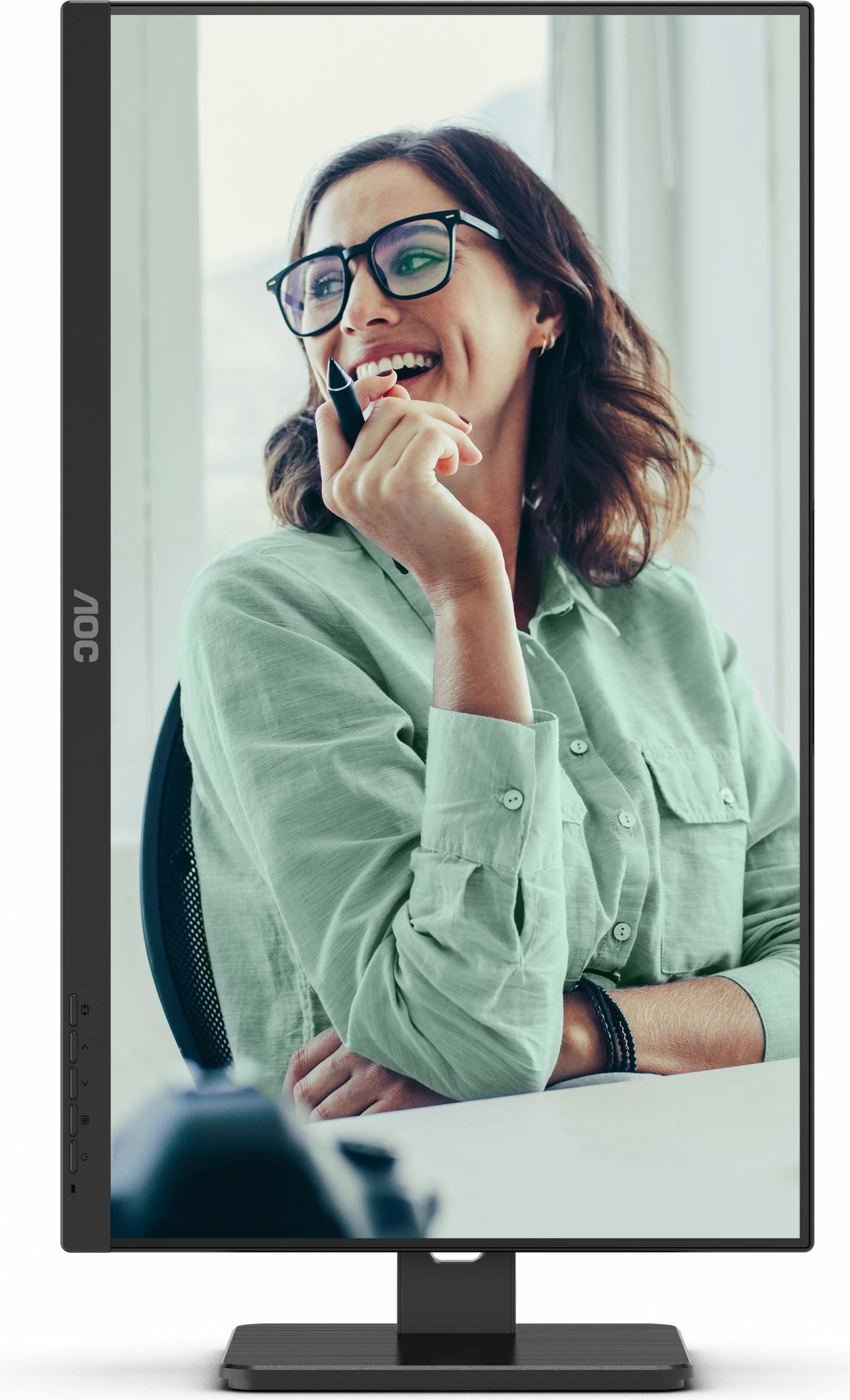 23,8" monitor AOC 24P3CV, Full HD, LED, 4 ms, črn