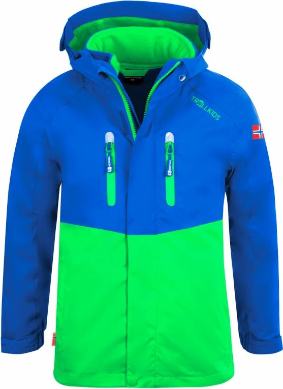 Otroška jakna, Trollkids, zeleno