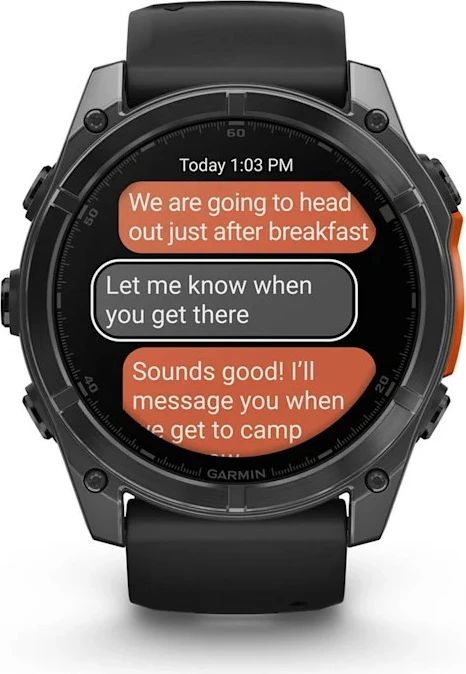 Pametna ura Garmin Fenix 8, 32GB, AMOLED, GPS, črna