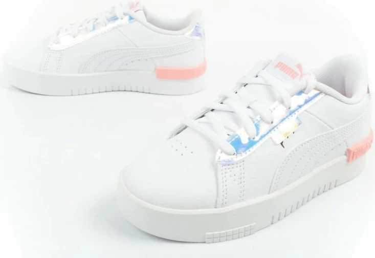 Superge za otroke Puma, bele