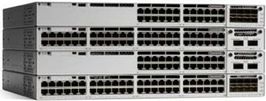 Profesionalen switch Cisco Catalyst C9300-48U-A, 48 vrat, Gigabit, upravljan, za rack, siv