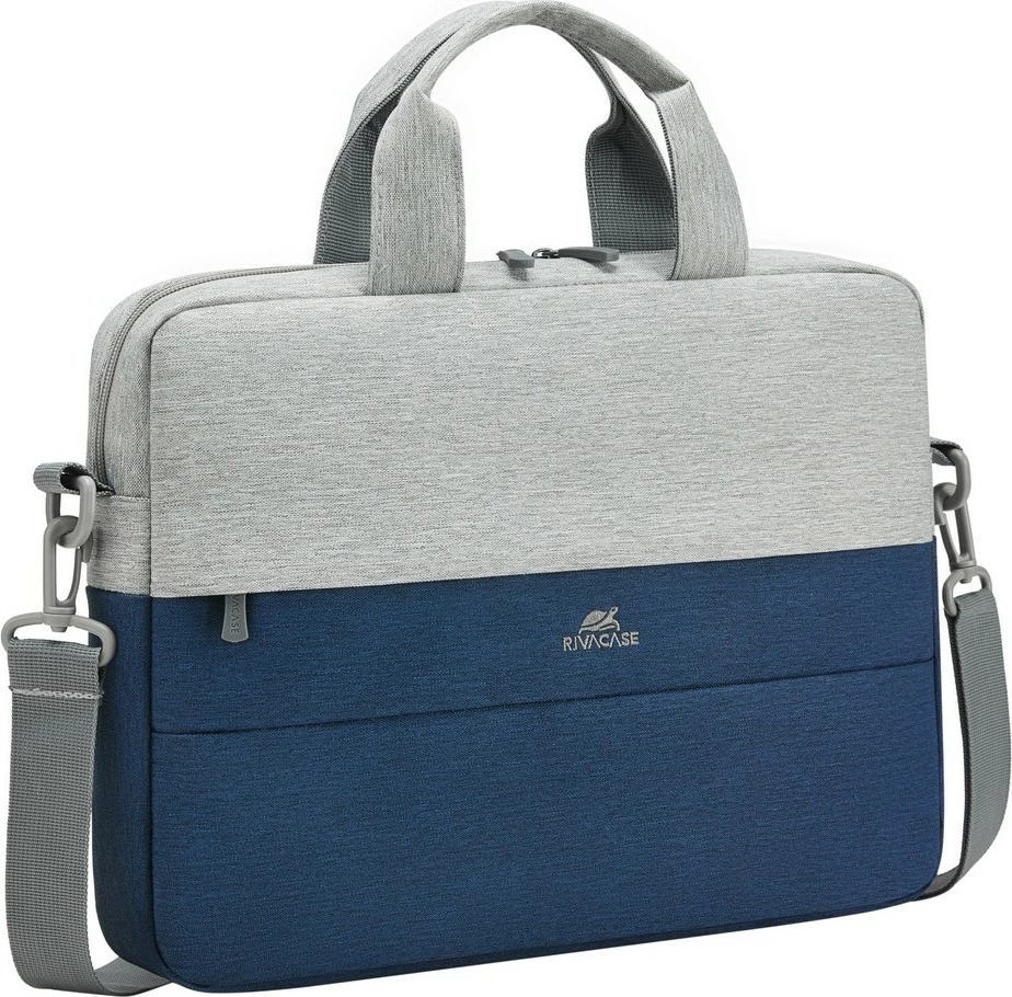 Torba za prenosnik 10,1–14 in, sivo-modra RIVACASE Prater 7522