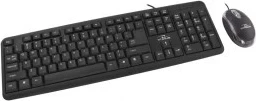 Set tipkovnice in miške Titanium TK106, črn