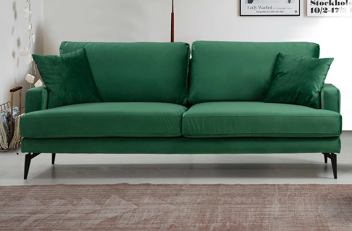 Trosed, zelene barve, Papira 3 Seater