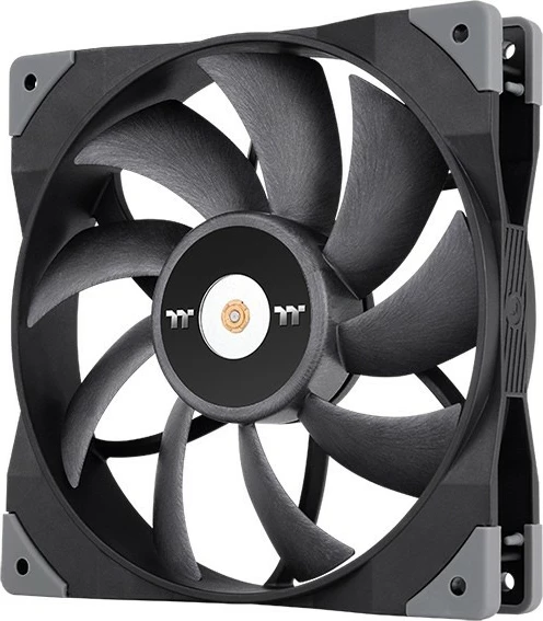 Ventilator za ohišje Thermaltake TOUGHFAN 14 cm, CL-F118-PL14BL-A, črn