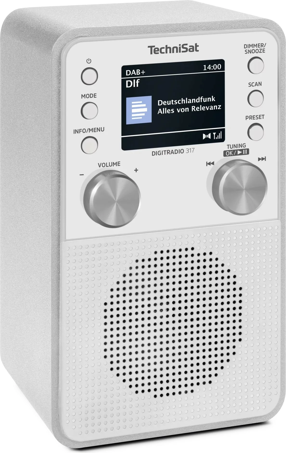 Digitalni radio TechniSat DigitRadio 317, DAB+, FM, bel