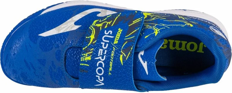 Otroški čevlji za dvoranski nogomet, Joma Super Copa Jr 2404 IN SCJW2404INV, modri