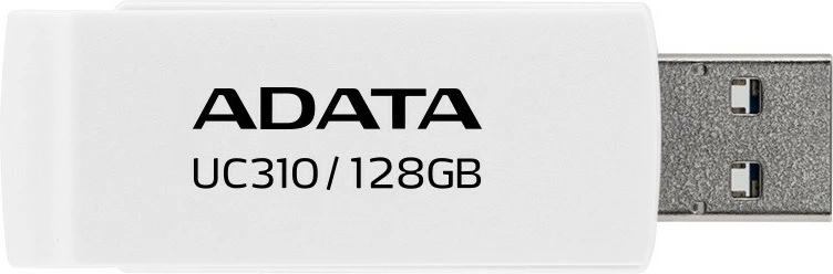 USB ključek 128 GB, USB 3.2, bel — Adata UC310
