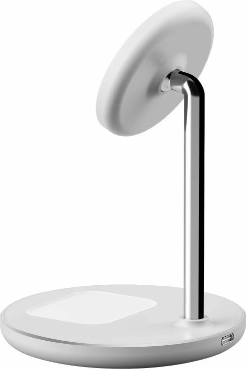 Polnilna postaja 2-v-1 za MagSafe Tech-Protect QI15W-A39, črna