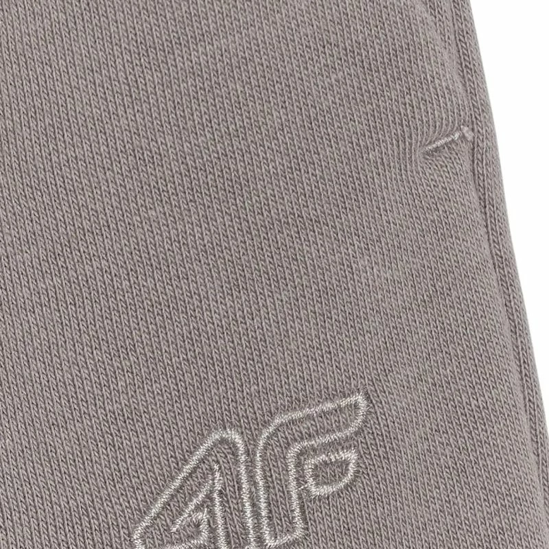 Hlače za fante, siva, 4F CAS M1245 Jr 4FJWAW25TTROM1245 22S