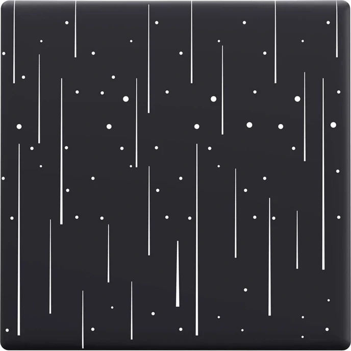 Dekorativni pokrov za pametno stikalo Sonoff T5-1C-86-star, plastika, Star