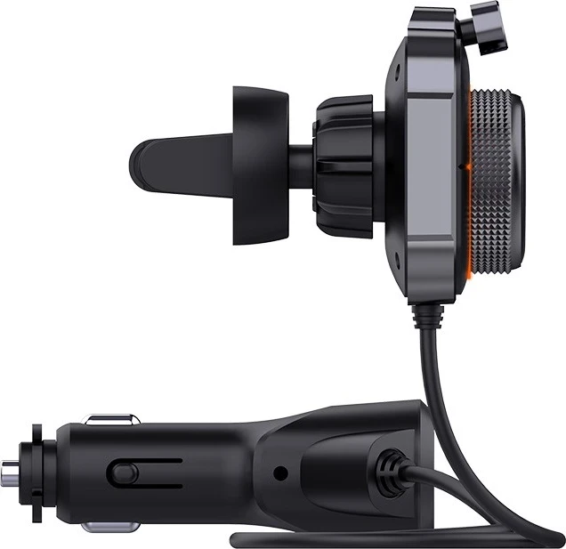 FM oddajnik s Bluetooth in PD polnilcem Savio TR-14, črn