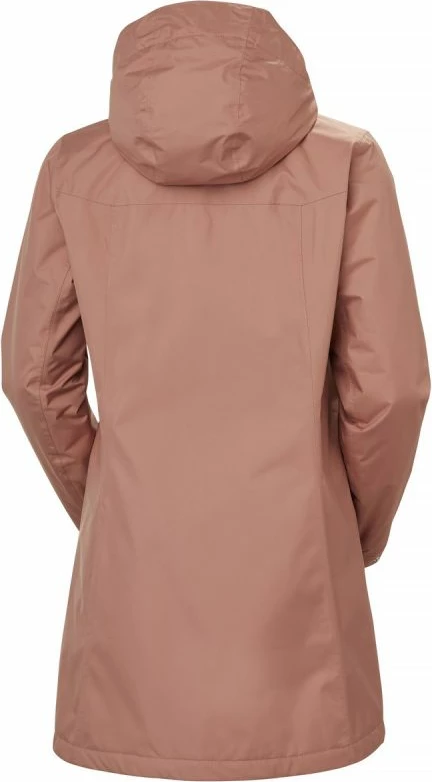 Izolirana jakna Helly Hansen ženska, rjava in oranžna