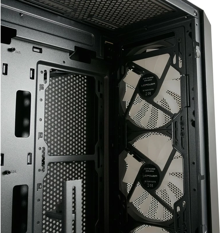 Kaseta za igre LC-Power 804B, Midi Tower, ATX, micro ATX, Mini-ITX, črna