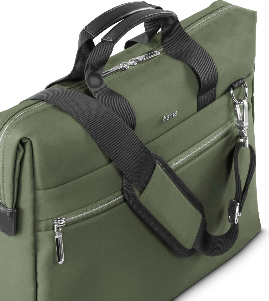 Torba za prenosnik 13,3–14,1'', Hama Ultimate, zelena