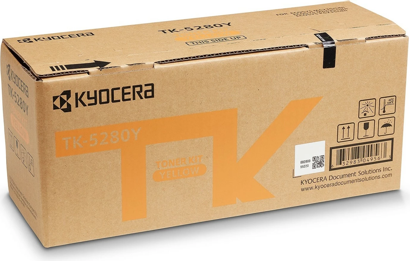 Toner, Kyocera TK-5280Y, 11.000 strani, rumen, 1 kos