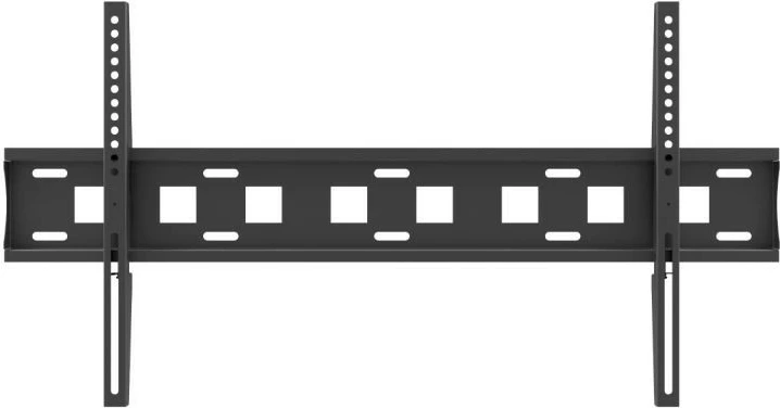 Stenski nosilec za TV/monitor Edbak FSM180, 40-86 in, VESA 75x75-800x400, jeklo, črn