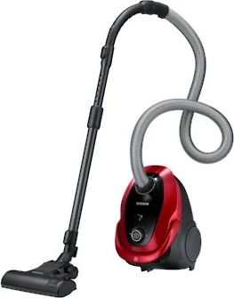Cilindrični sesalnik Samsung VC07M25E0WR/GE, 2,5 L, brez vrečke, 750 W, rdeč/črn
