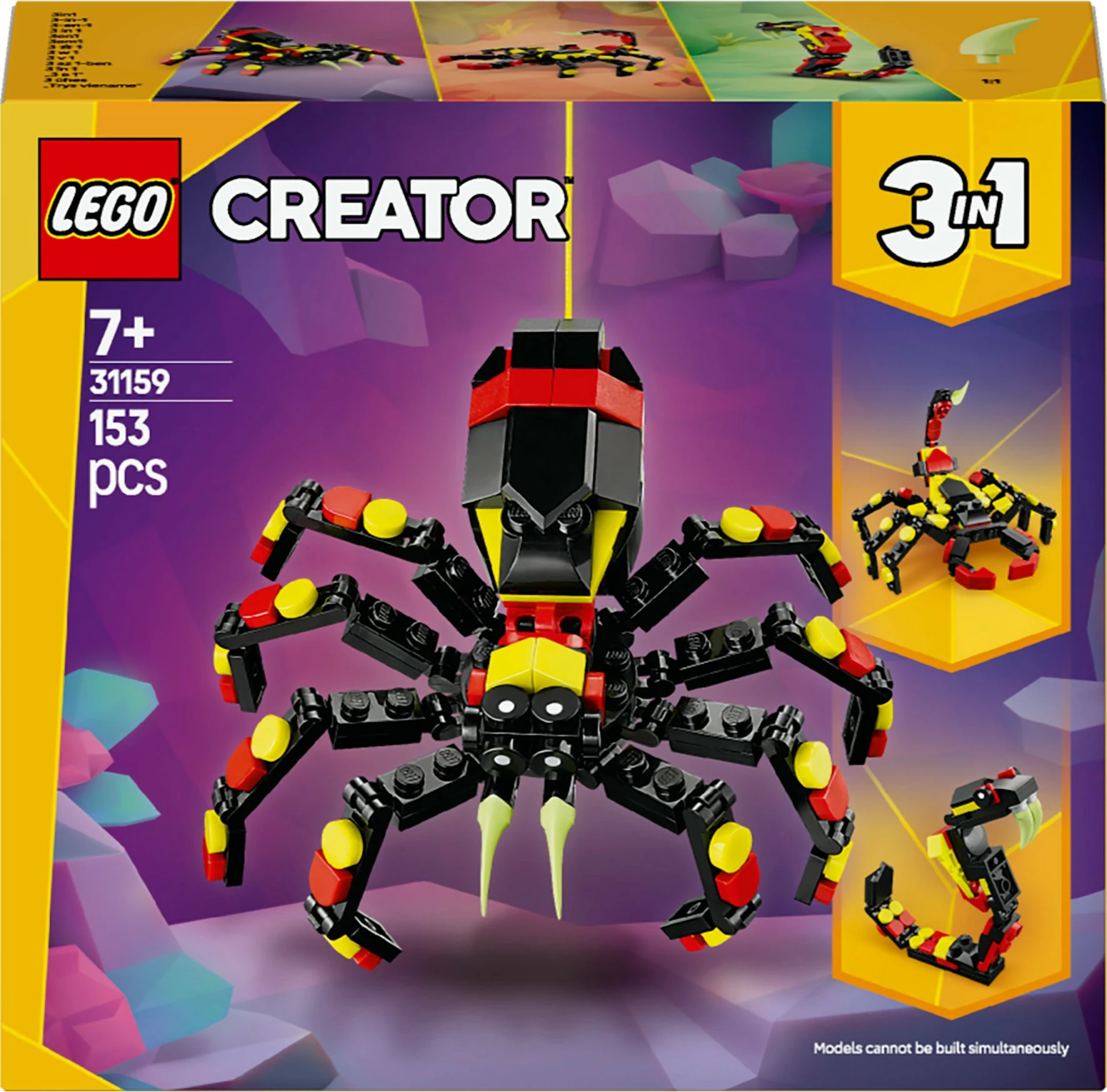 Komplet za gradnjo 3-v-1, 153 delov, večbarven LEGO Creator 31159