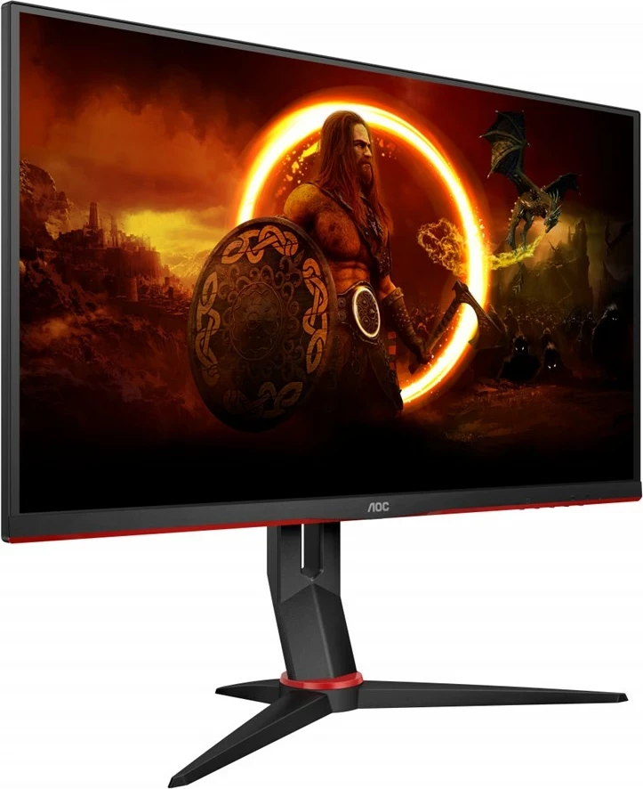 27" zaslon, Full HD, 280Hz, igralni, AOC 27G2ZN3/BK, črno/rdeč