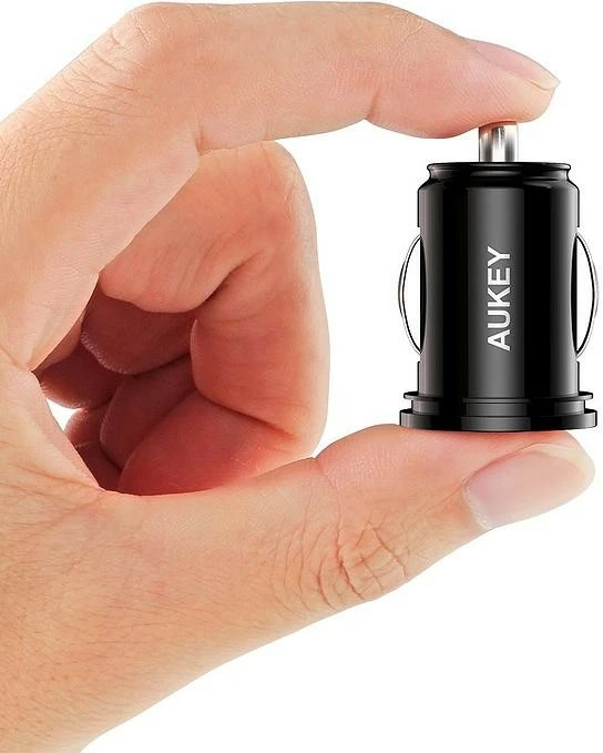 Avtomobilski polnilnik, 2x USB AiPower, 24W, črn AUKEY CC-S1