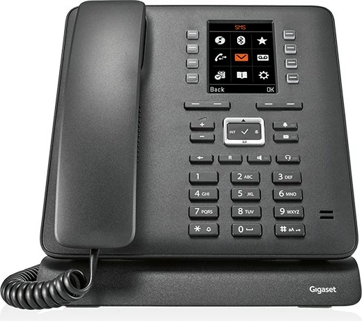 Telefon pisarne Gigaset Maxwell C, VoIP, črn