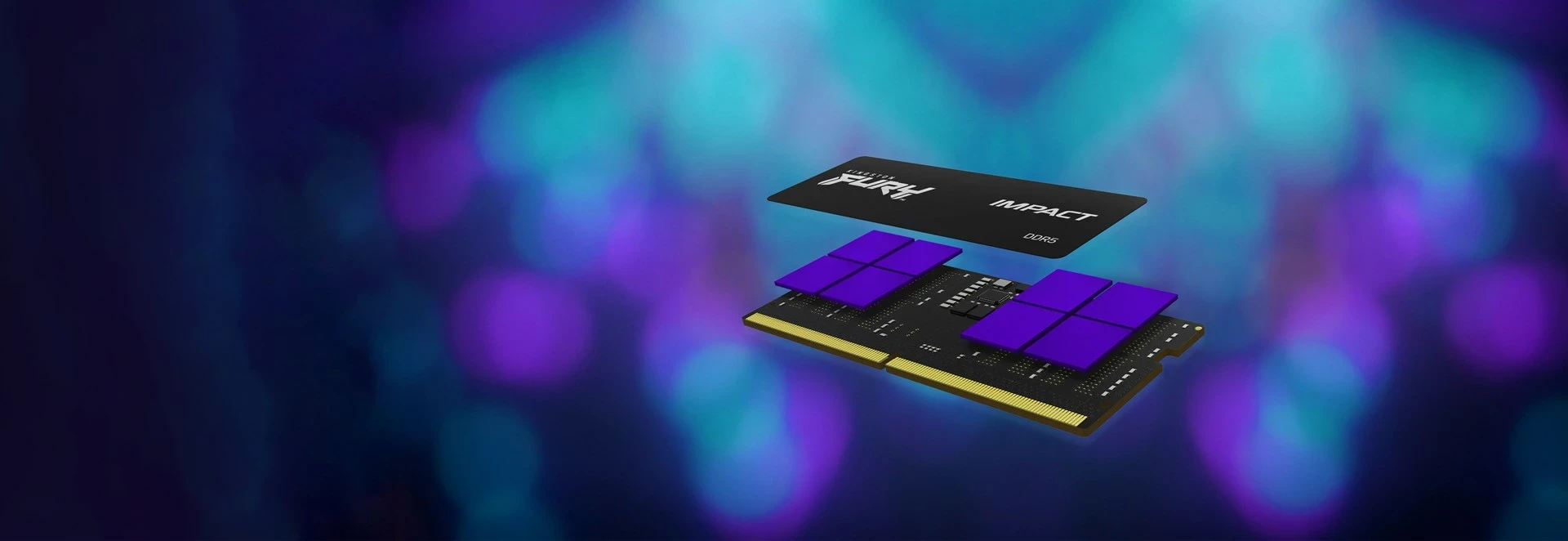 RAM pomnilnik Kingston Fury Impact, SODIMM, DDR5, 16 GB, 5600 MHz, CL40