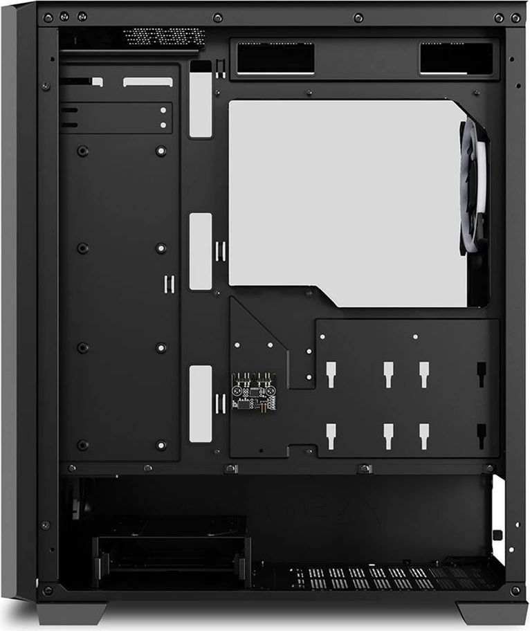 Midi ohišje, Sharkoon VS9 RGB, črno