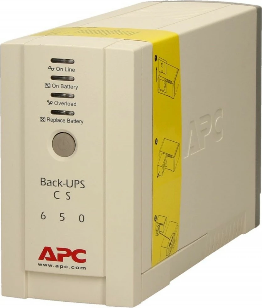 UPS APC BK650EI, 650 VA, 400 W, bel