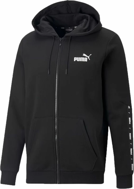 Klasčni duks s kapuco Puma za moške, črn