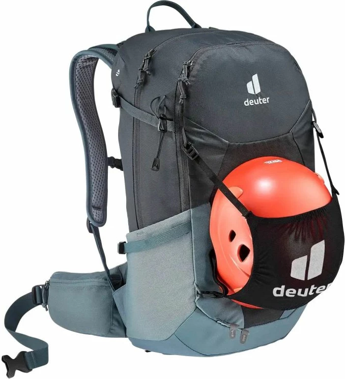 Enostaven pohodna nahrbtnik, Deuter Futura 27, 27 L, grafit
