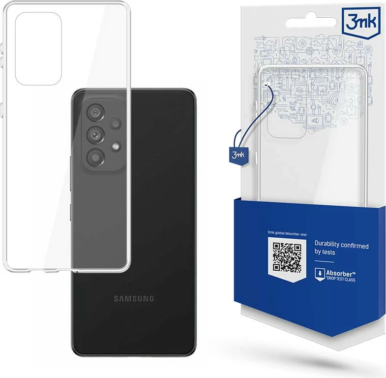 Prozoren ovitek 3mk Clear Case za Samsung Galaxy A53 5G, transparenten