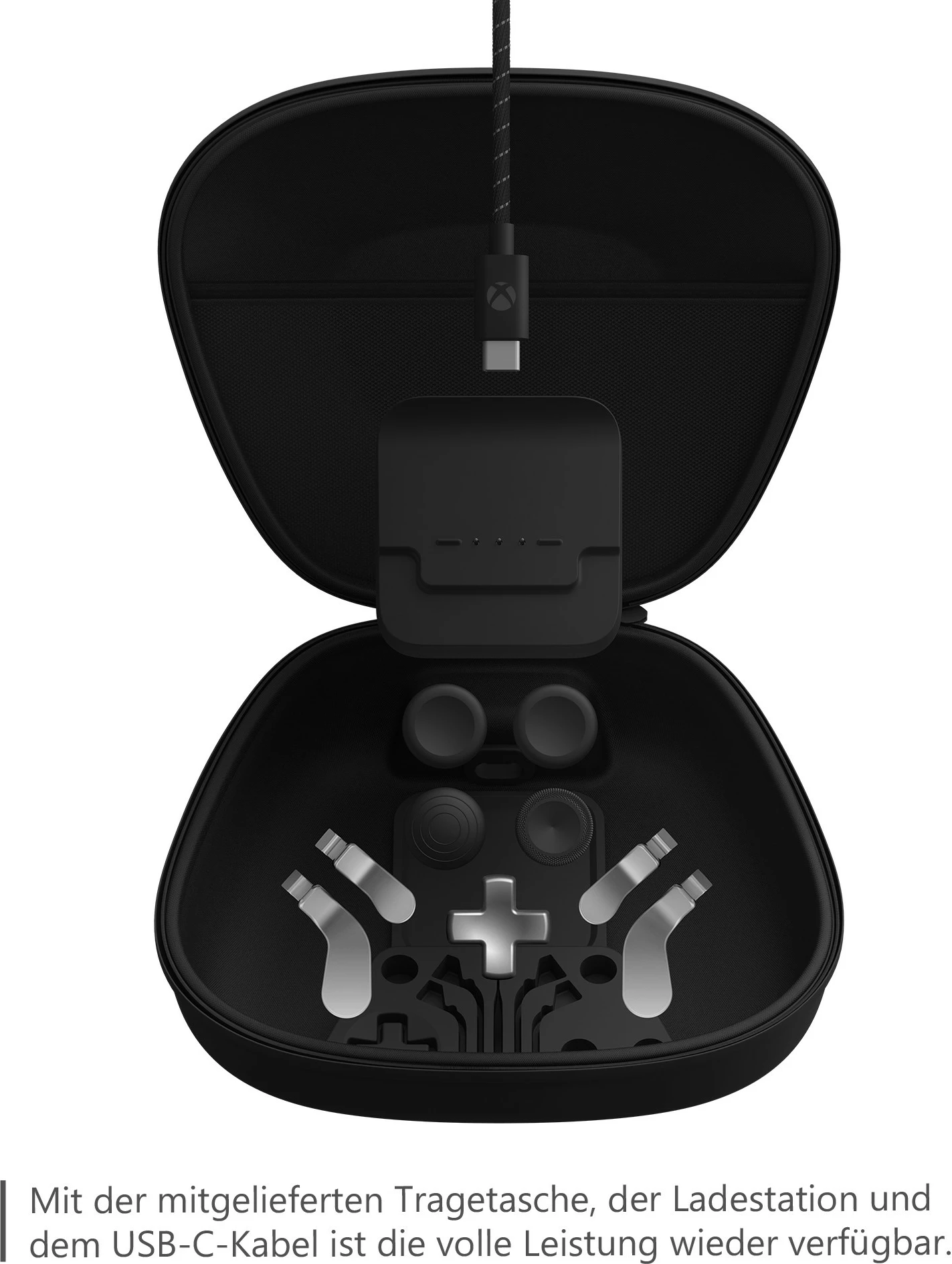 Premium brezžični kontroler za igre Xbox Elite Series 2, Microsoft, PC, Xbox One, črn, USB Type-C