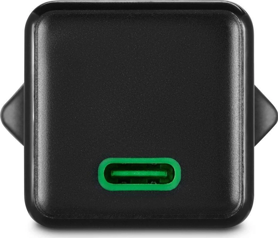Polnilec Supermini 20W PD/QC 1x USB-C Hama, črn