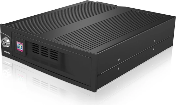 Zaloga za HDD/SSD 3,5" v 5,25" mesta ICY BOX IB-170SK-B, SATA, črna