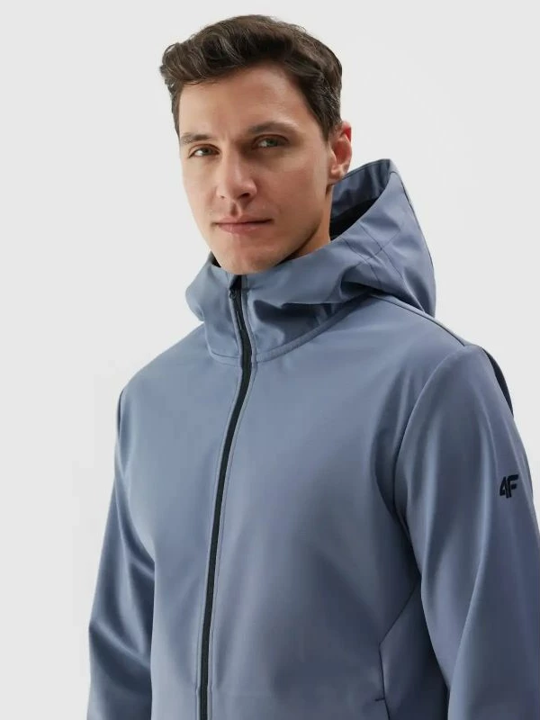 Softshell jakna 4F za moške, modra