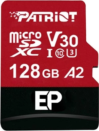 Kartica pomnilnika Patriot Memory EP A2 128 GB MicroSDXC, črna