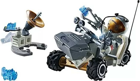 Set igračk za vesoljsko misijo, Playmobil Action Heroes 71734, 57 kosov