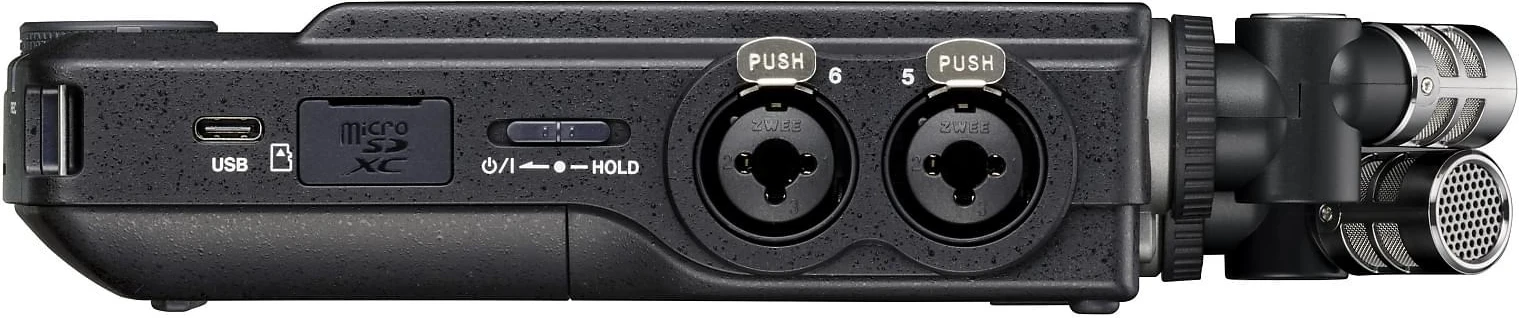 Portativni snemalnik z visoko ločljivostjo Tascam Portacapture X8, črn