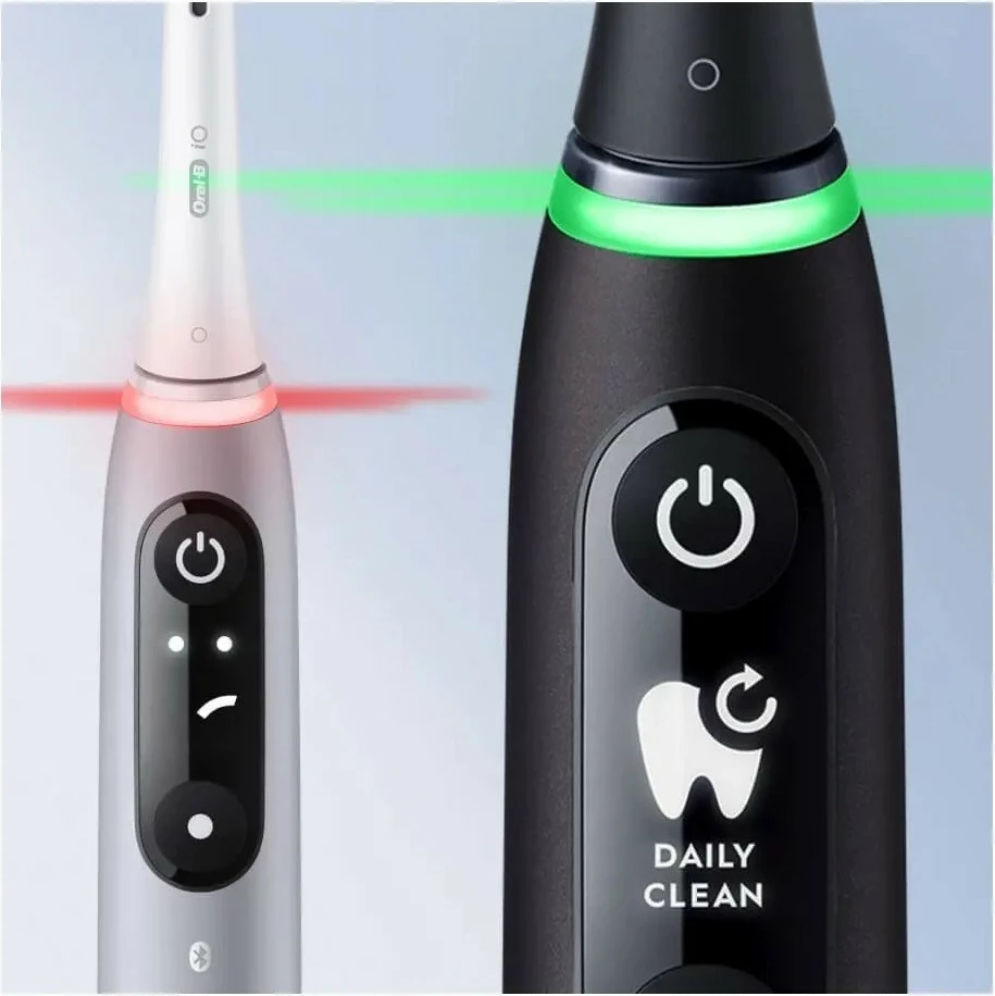 Električna zobna ščetka iO Series 6, 5 načinov čiščenja, Oral-B, črna