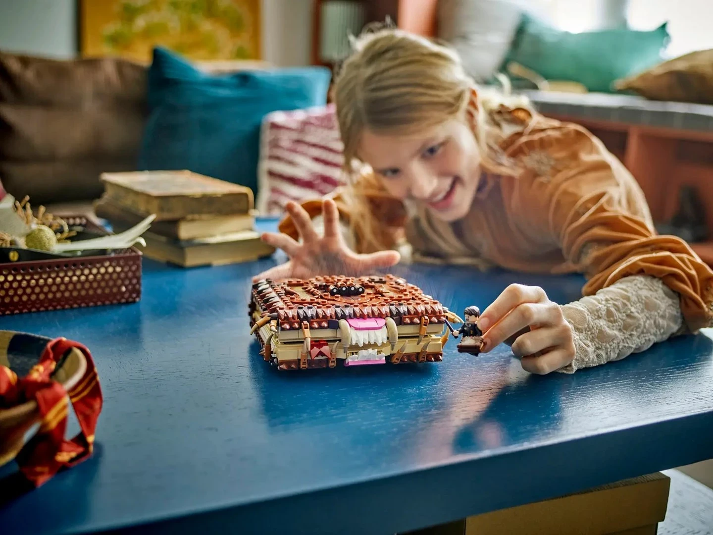 Grizajoča knjiga pošasti, LEGO Harry Potter 76449, 518 delov
