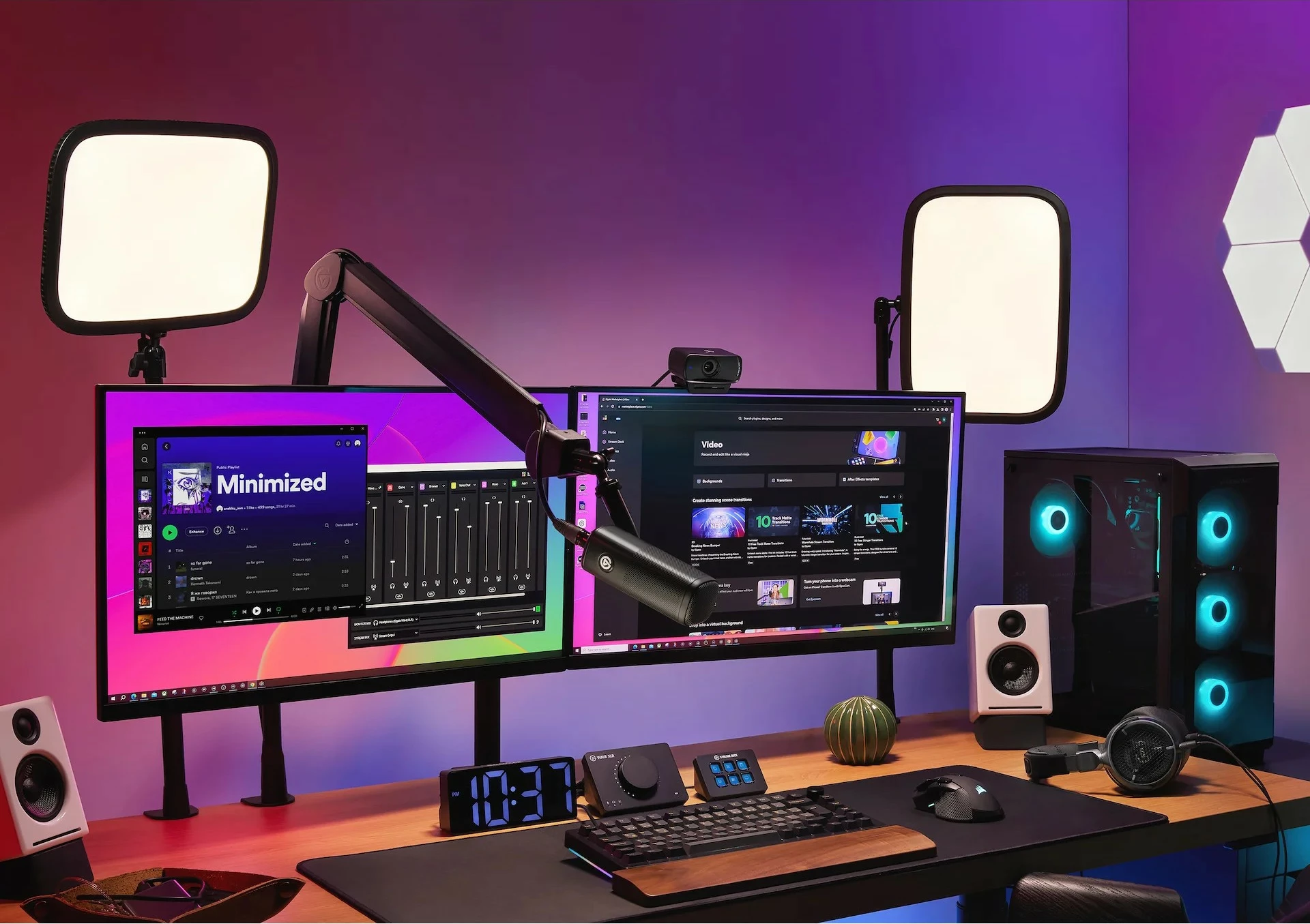 Spletna kamera Facecam MK2, Elgato, Full HD, USB-C, črna