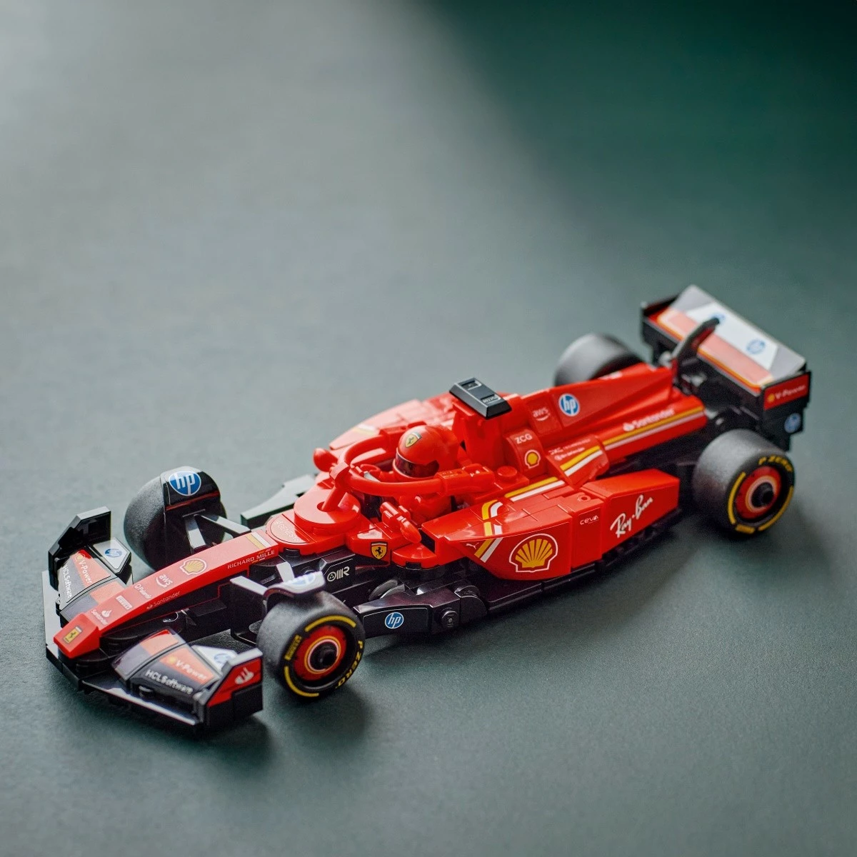Komplet dirkalnik Ferrari SF-24 F1, LEGO Speed Champions 77242, 275 kosov, rdeč