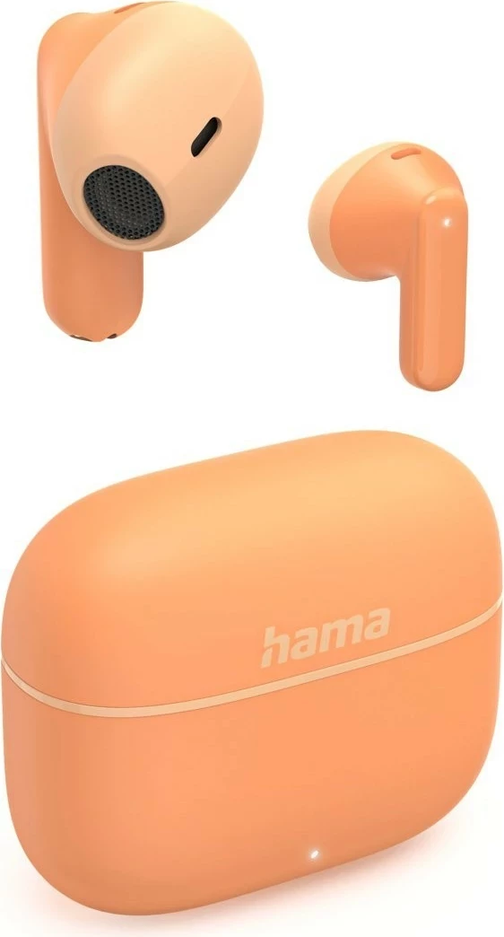 Brezžične slušalke Hama True Wireless Freedom Light II, Bluetooth 5.3, oranžne