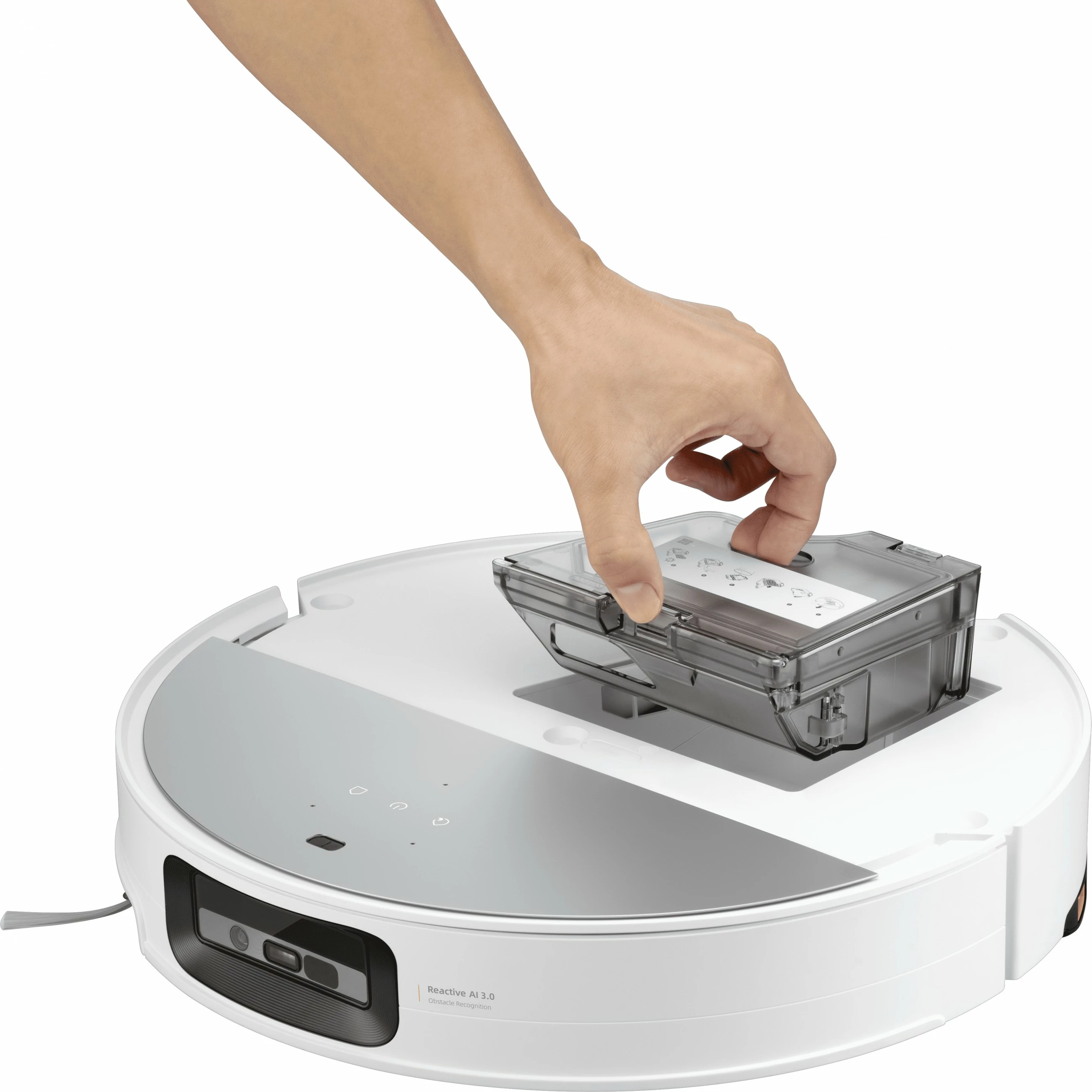 Robot sesalnik Roborock Saros 10, 6400 mAh, bel