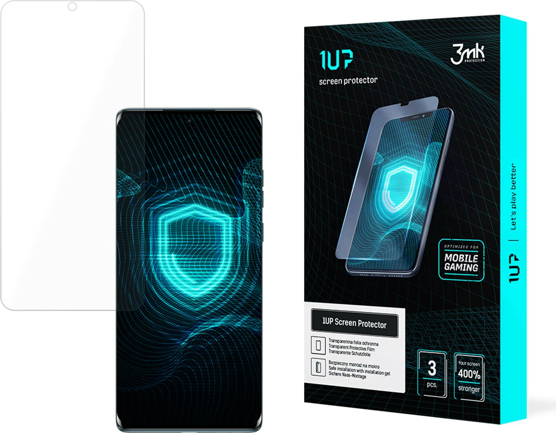 Za igranje zaščitni film 3mk 1UP za pametni telefon Motorola Edge 50 Fusion
