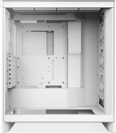 Midi Tower ohišje z visoko zračno pretočnostjo NZXT H7 FLOW RGB (2024), belo