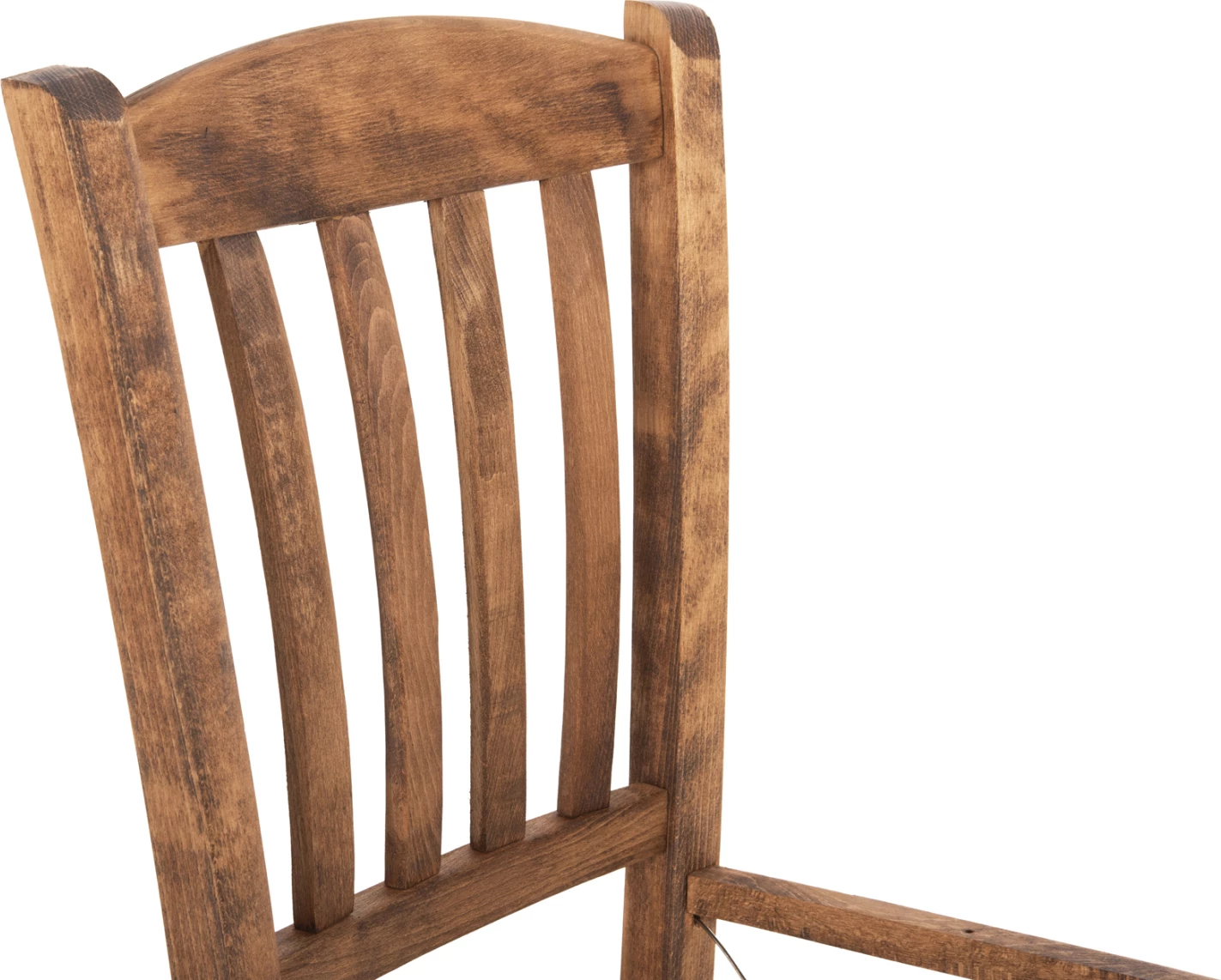 Stol MONTE FH5588.01 iz bukovega lesa impregniran v barvi oreha 40x41x87H cm. Samo okvir