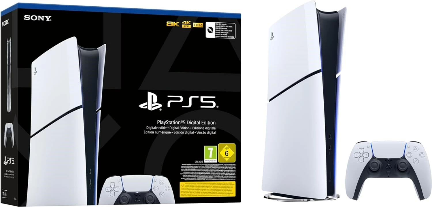 Konzola PlayStation 5 Digital Slim Edition Sony, 1 TB