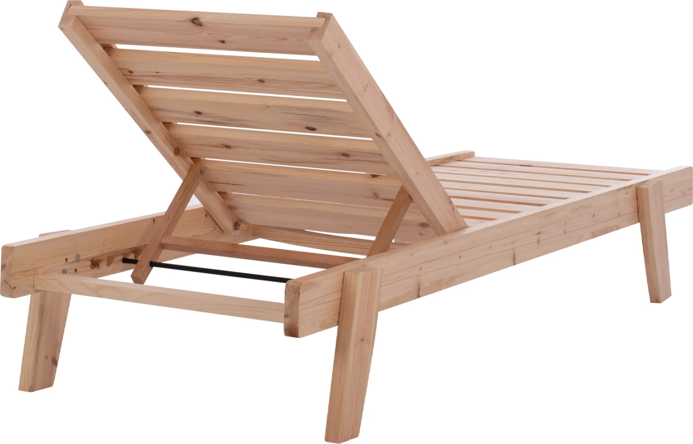 Profesionalni ležalnik iz masivnega švedskega lesa Samos FH11643 67x200x83 cm